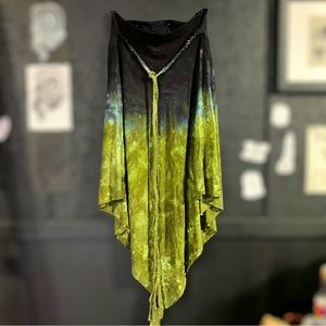 Fae Skirt w/ Braided Belt - Hand Dyed